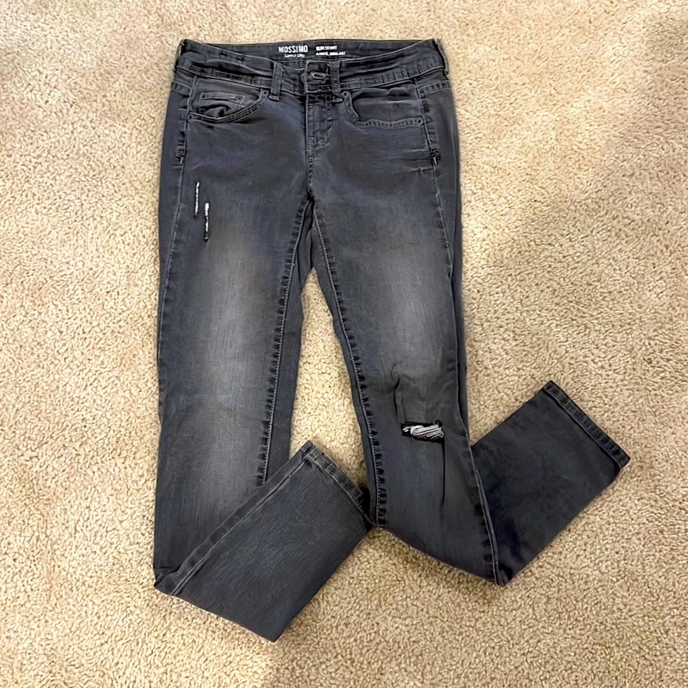 Grey denim